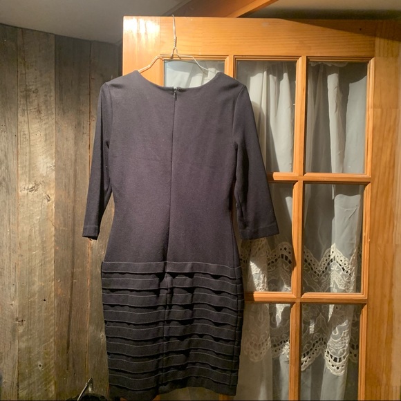 Calvin Klein Long Sleeve midi Black Dress - Picture 9 of 10